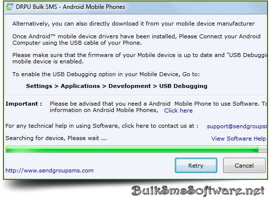 Android SMS Application Windows 11 download