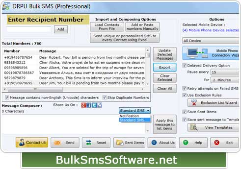 Bulk SMS GSM Phones Windows 11 download