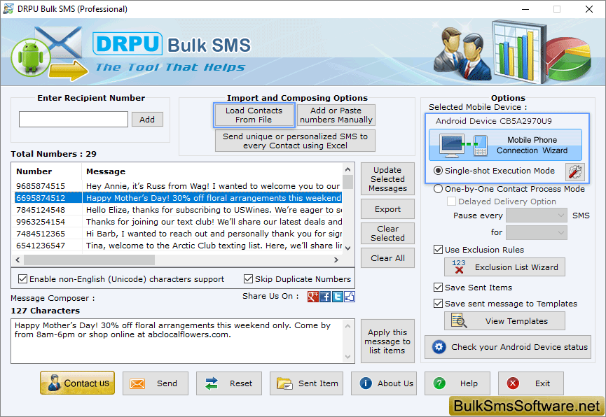 Import and Composing Options