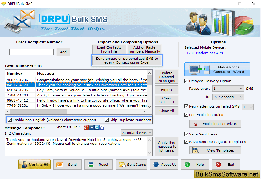 GSM Bulk SMS